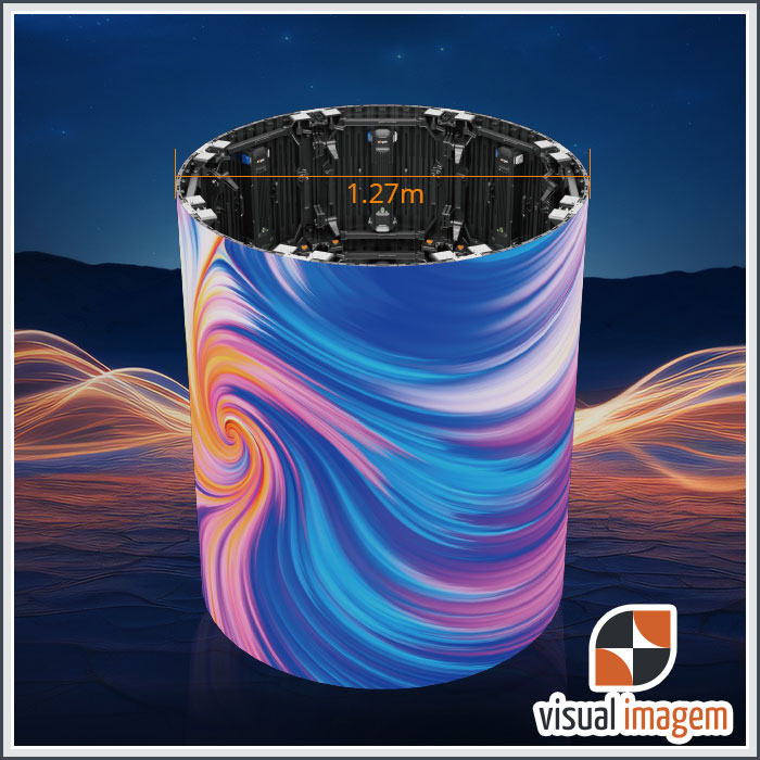 Aluguel de Painel de LED P2 Flexível