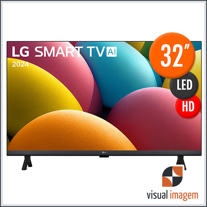 Aluguel de Smart TV LED 32 LG HD 32LR600BPS